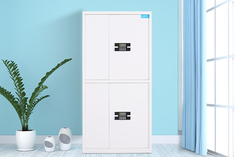 通雙節(jié)國寶鎖保密柜瓷白色