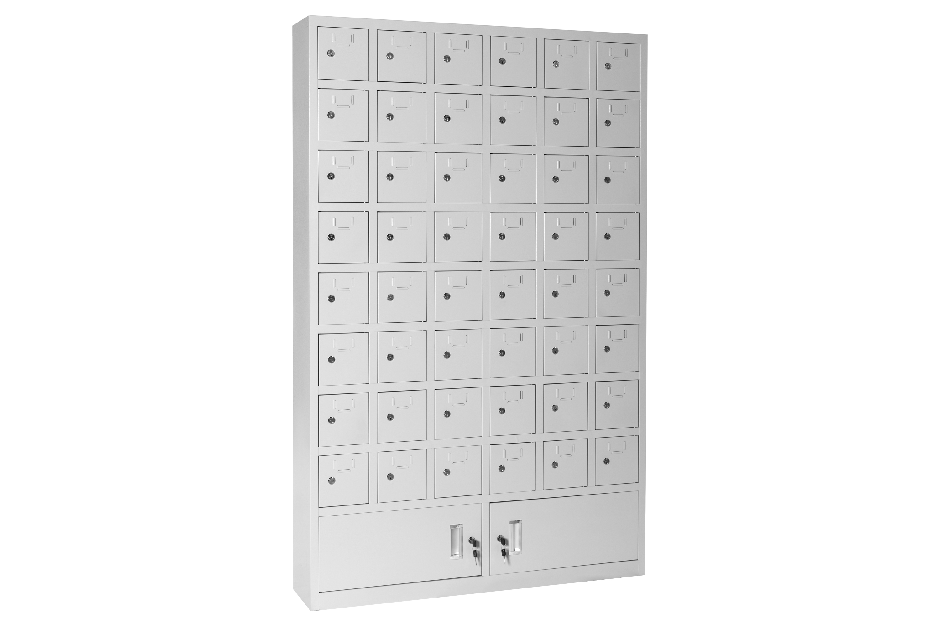 48門鐵門下檔手機(jī)存放/充電柜