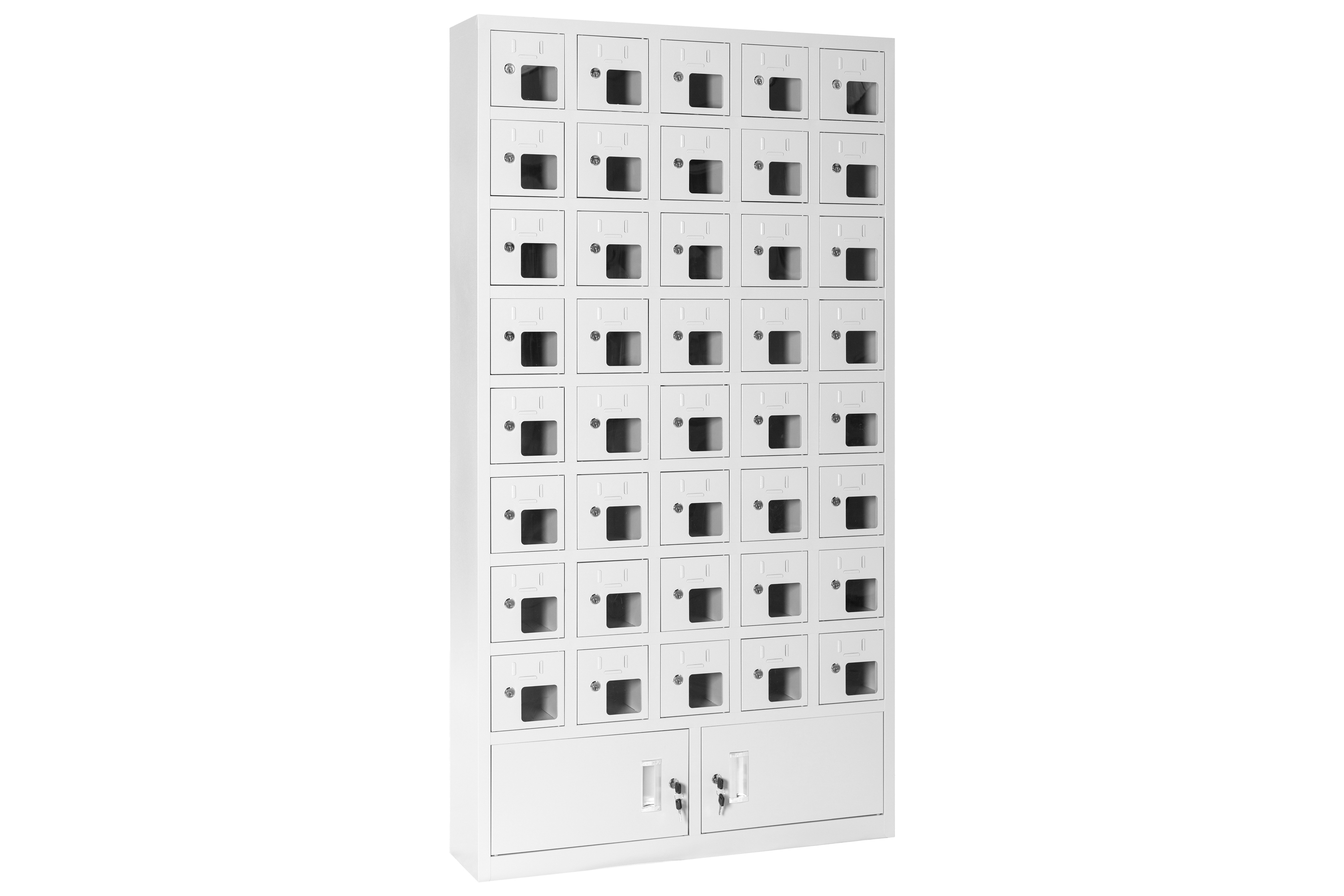 40門亞窗下檔手機(jī)存放/充電柜